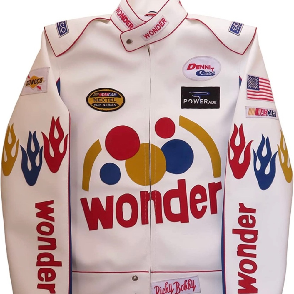 Ricky Bobby Leather Jacket from Talladega Nights Costume